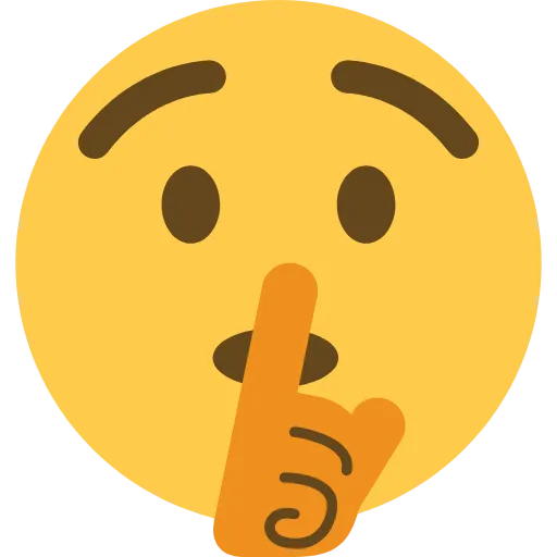 Стикер 17 Twemoji Smileys