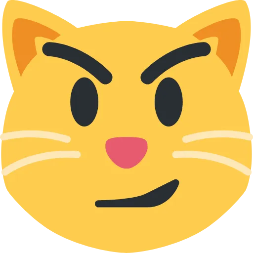Стикер 59 Twemoji Smileys