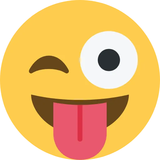 😜 Эмодзи «Twemoji Smileys» для Telegram