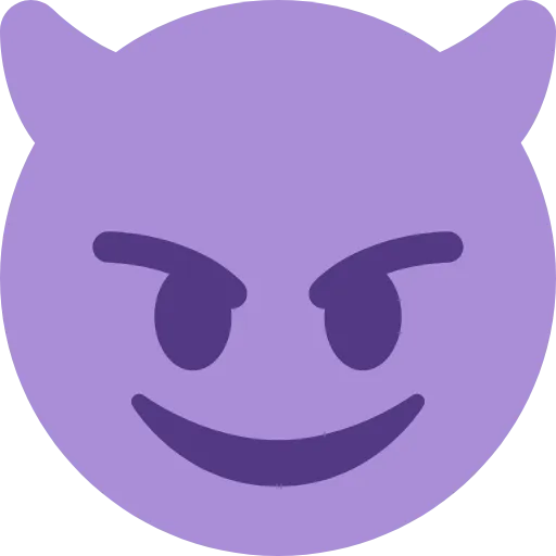 Стикер 50 Twemoji Smileys