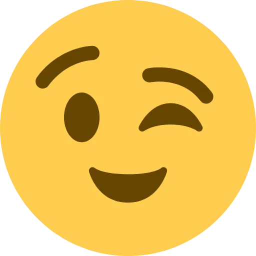 😉 Эмодзи «Twemoji Smileys» для Telegram
