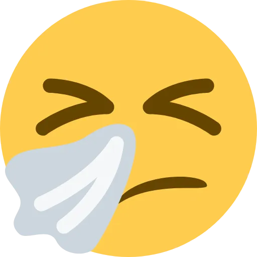 Стикер 30 Twemoji Smileys