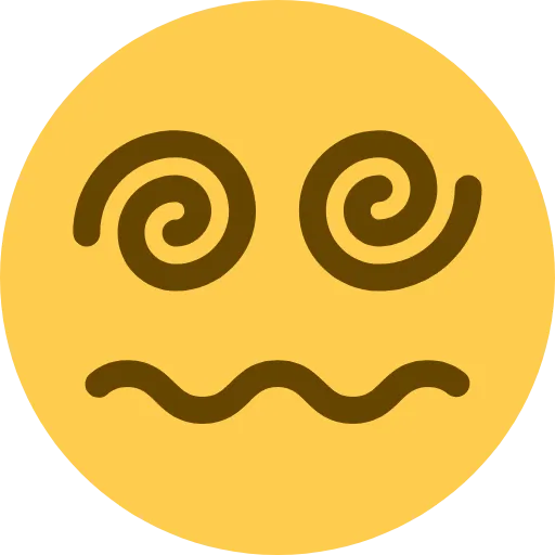 Стикер 34 Twemoji Smileys