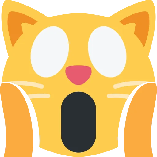 Стикер 61 Twemoji Smileys