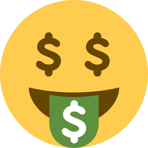 Стикер 13 Twemoji Smileys