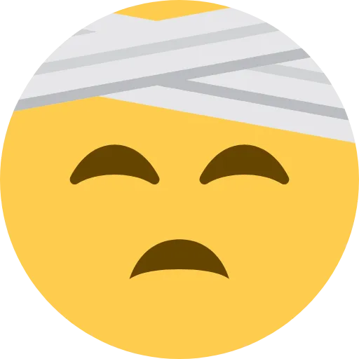 Стикер 27 Twemoji Smileys