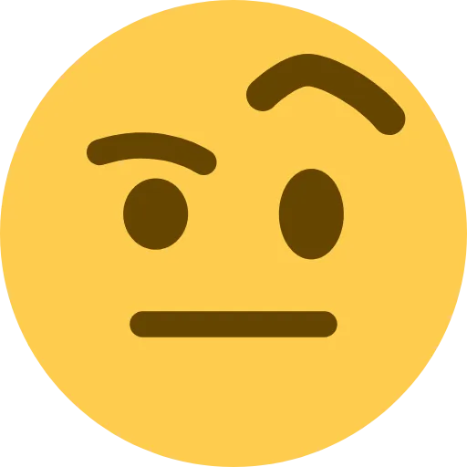 🤨 Эмодзи «Twemoji Smileys» для Telegram