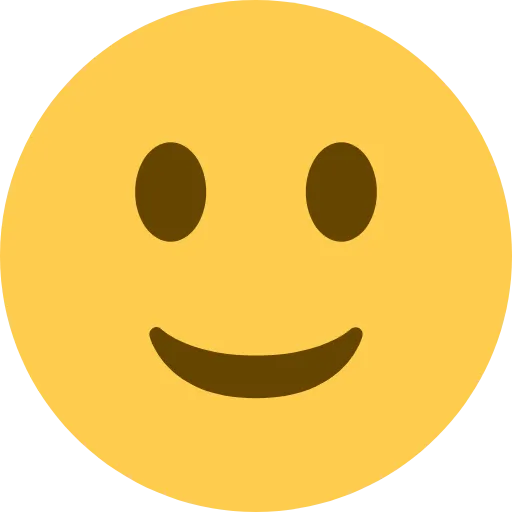 🙂 Эмодзи «Twemoji Smileys» для Telegram