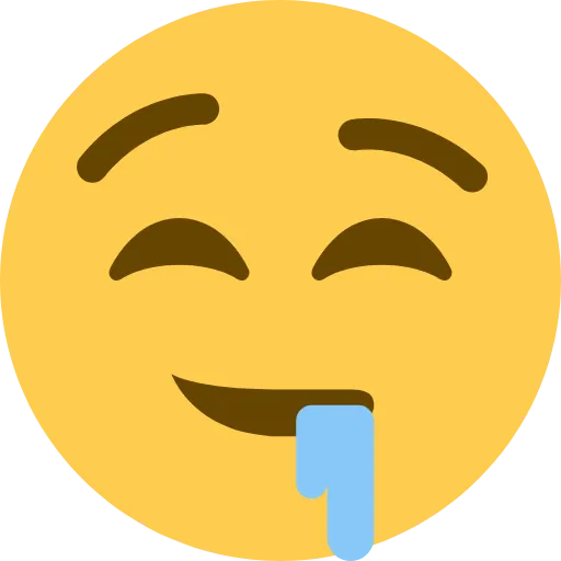 🤤 Эмодзи «Twemoji Smileys» для Telegram