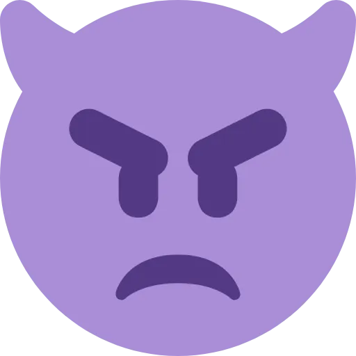Стикер 51 Twemoji Smileys