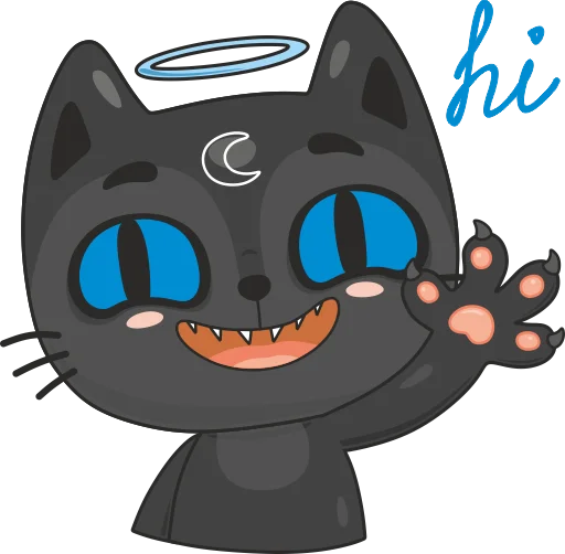 Стикер 4 Twin Cats