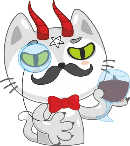 Стикер 7 Twin Cats