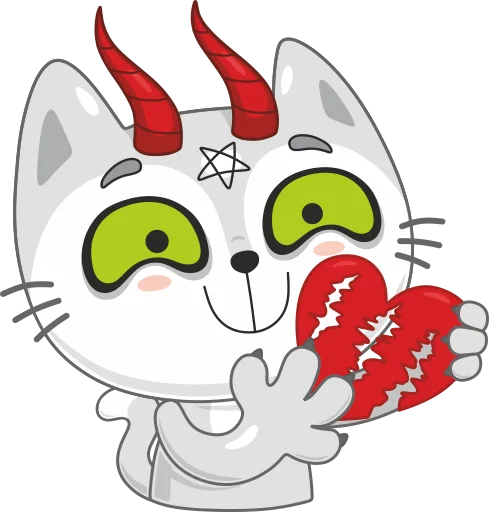 Стикер 17 Twin Cats