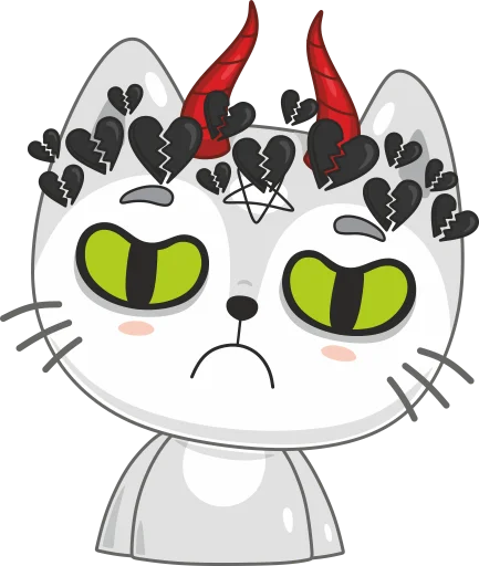 Стикер 19 Twin Cats