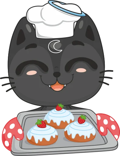 Стикер 22 Twin Cats