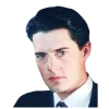 Стикер 5 😝 Набор эмоджи по сериалу «Twin Peaks Твин Пикс»