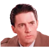 Стикер 15 😝 Набор эмоджи по сериалу «Twin Peaks Твин Пикс»