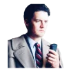 Обложка набора 😝 Набор эмоджи по сериалу «Twin Peaks Твин Пикс»
