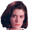 Стикер 11 😝 Набор эмоджи по сериалу «Twin Peaks Твин Пикс»