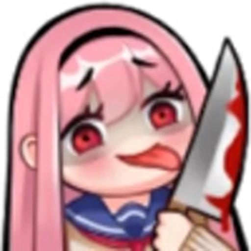 🔪 Эмодзи «[Tyan] ˚₊· ͟͟͞͞ ݁ ˖» для Telegram