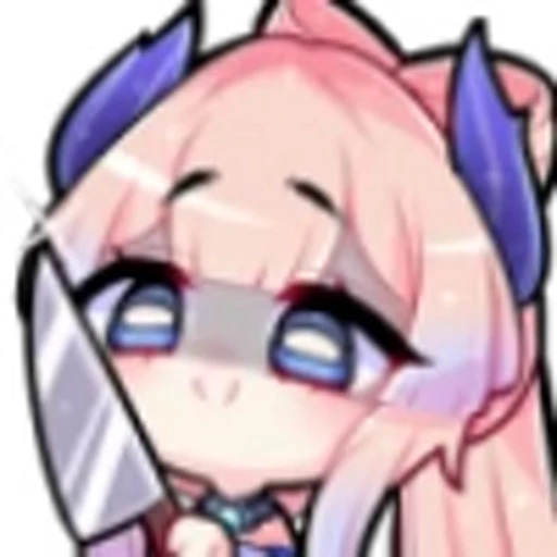 🔪 Эмодзи «[Tyan] ˚₊· ͟͟͞͞ ݁ ˖» для Telegram
