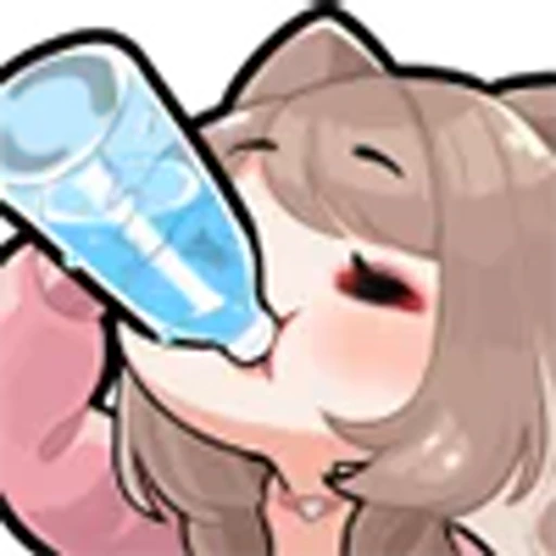 🥛 Эмодзи «[Tyan] ˚₊· ͟͟͞͞ ݁ ˖» для Telegram