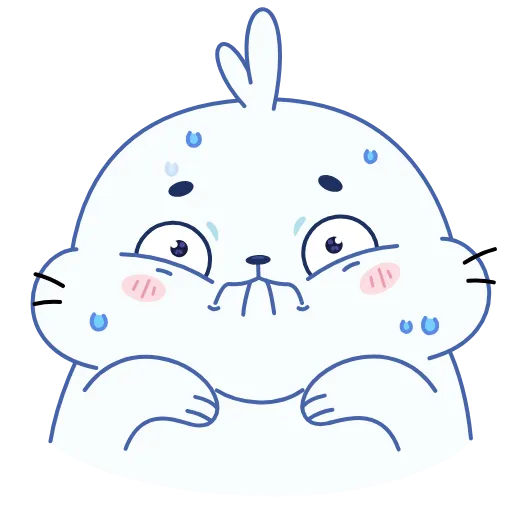 😰 Эмодзи «Тюленим» для Telegram
