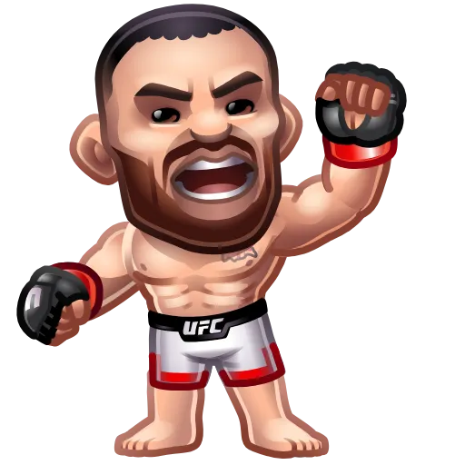 Стикер 16 UFC Mystery Box