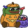 Стикер 40 halloween #cute #girl #random