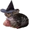 Стикер 9 halloween #cute #girl #random