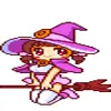 Стикер 17 halloween #cute #girl #random
