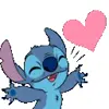 Стикер 19 Stich #status #cute #girl #emoji