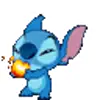 Стикер 54 Stich #status #cute #girl #emoji
