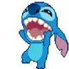 Стикер 34 Stich #status #cute #girl #emoji