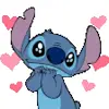 Стикер 43 Stich #status #cute #girl #emoji