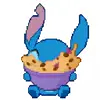 Стикер 12 Stich #status #cute #girl #emoji