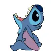 Стикер 26 Stich #status #cute #girl #emoji