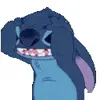 Стикер 4 Stich #status #cute #girl #emoji