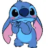 Стикер 37 Stich #status #cute #girl #emoji