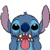 Стикер 29 Stich #status #cute #girl #emoji