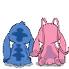 Стикер 32 Stich #status #cute #girl #emoji