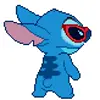 Стикер 50 Stich #status #cute #girl #emoji