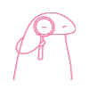 Стикер 13 Flork Pink Amp