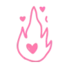 Стикер 47 Flork Pink Amp