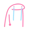 Стикер 2 Flork Pink Amp
