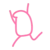 Стикер 7 Flork Pink Amp