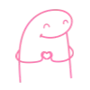 Стикер 6 Flork Pink Amp