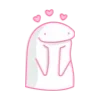 Стикер 12 Flork Pink Amp