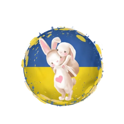 🐇 Стикер «SupportUkraine» для Telegram