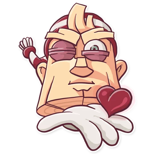 😘 Стикер «Ugly Boo» для Telegram